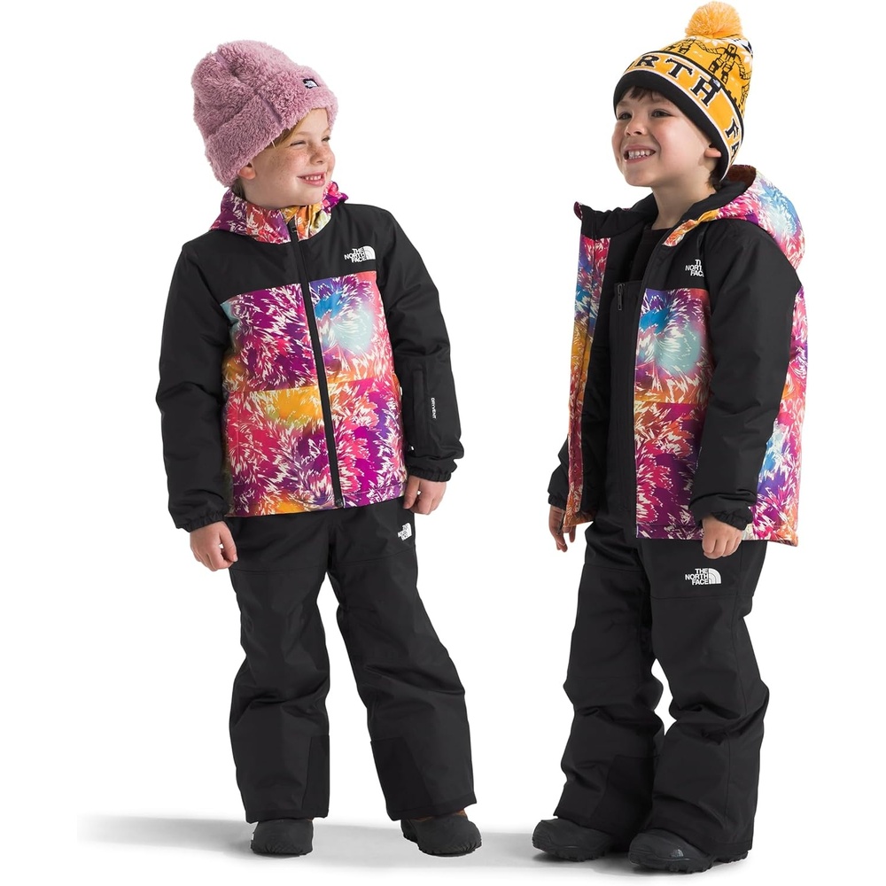imageThe North Face Kids Freedom Insulated JacketRadiant Poppy Blowing Wind Print