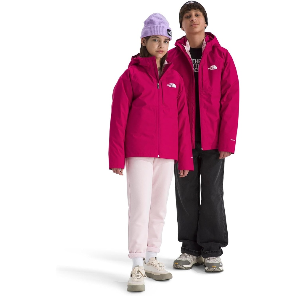 imageThe North Face Kids Perrito 4n1 Hooded Jacket 3 Piece Hood With Adjustable Elasticated Rainguard Reversible DesignLali Guran
