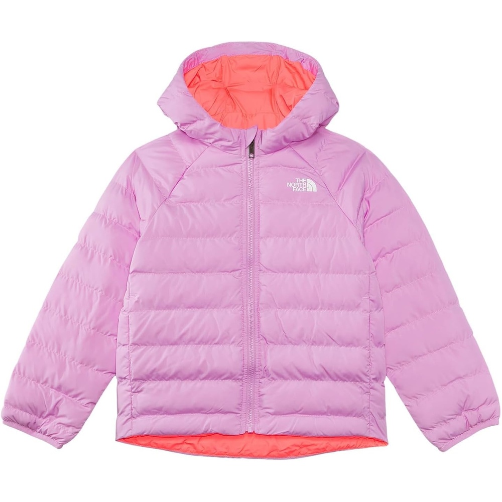 imageThe North Face Kids Reversible Perrito Insulated Hooded Jacket 2 in 1 Winter Coat for Boys amp Girls Water RepellentDragonfruit