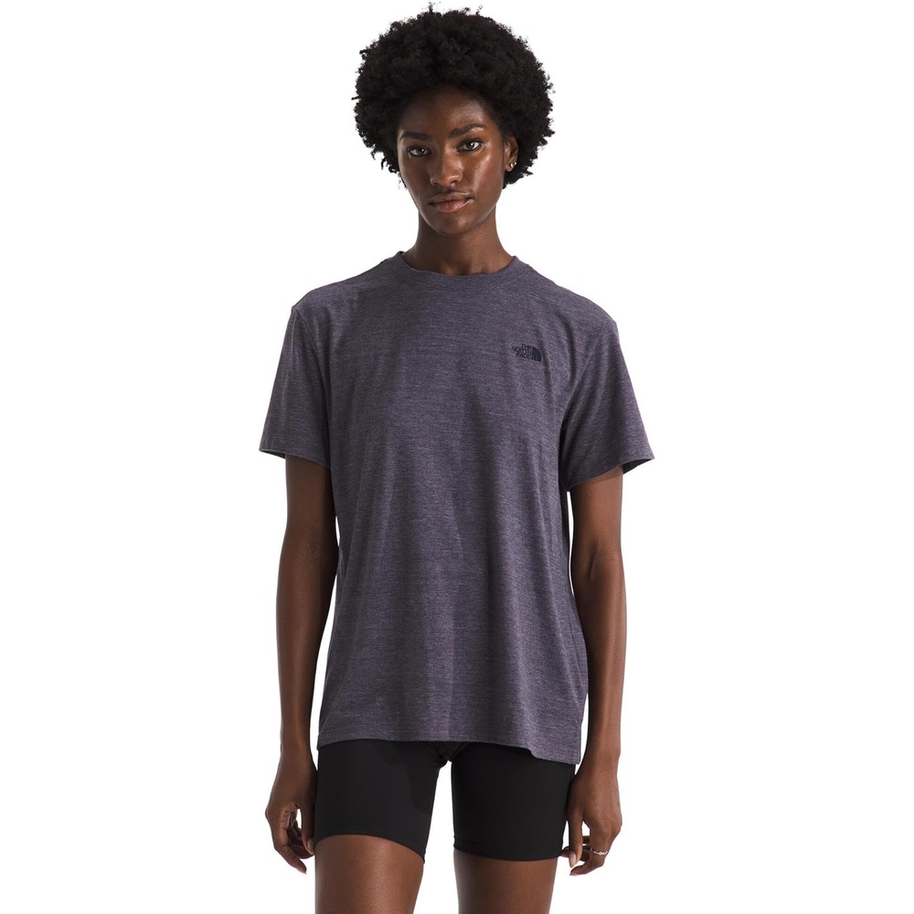 image:imageThe North Face Short Sleeve TriBlend TeeEndless Dusk White Heather