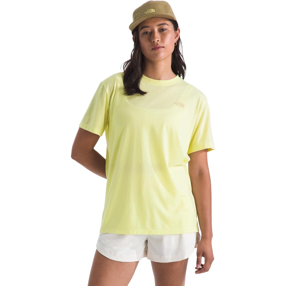 image:imageThe North Face Short Sleeve TriBlend TeeLemon Mist White Heather
