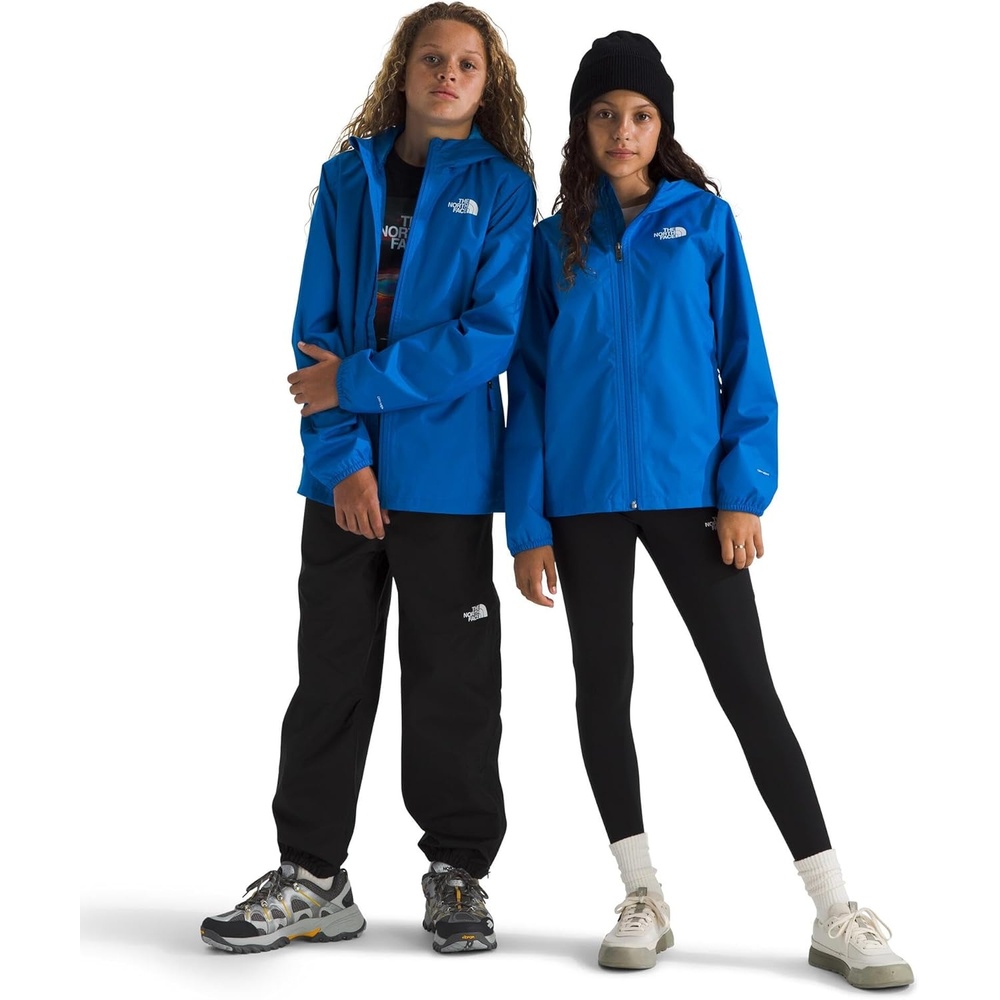imageThe North Face Unisex Kids Zipline Rain Jacket Waterproof Rain Coat Secure Zip Pockets Weather Ready HoodHero Blue