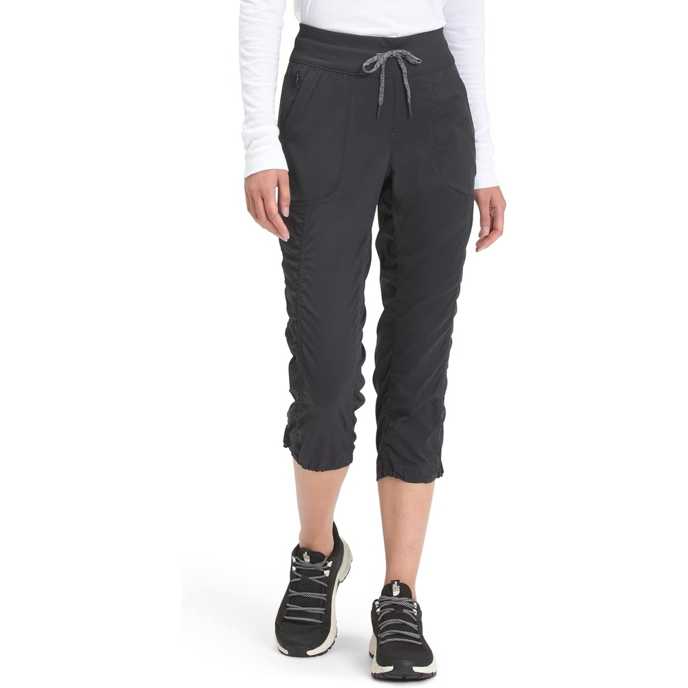 image:imageThe North Face Womens Aphrodite 20 Capri Moisture Wicking Water Repellent Finish UPF 40 ProtectionAsphalt Grey