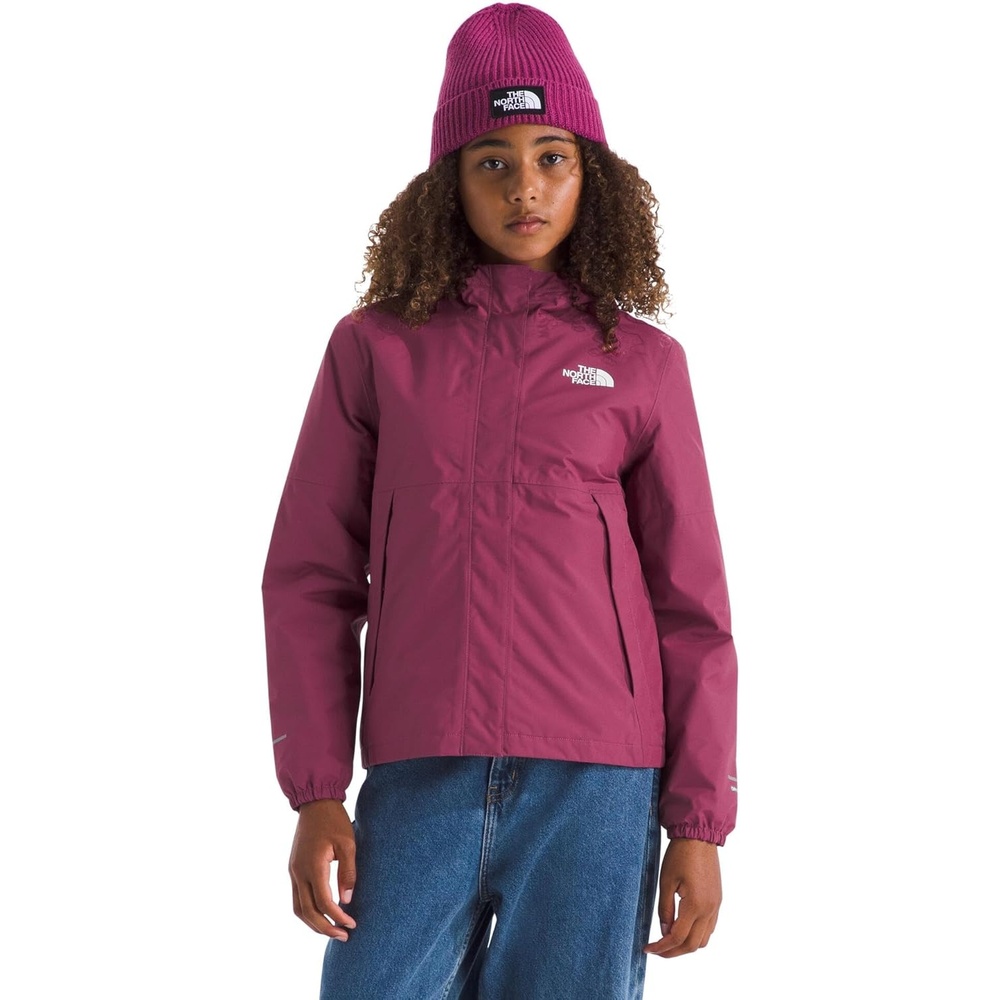 imageThe North Face girls Warm Antora Waterproof Rain JacketCyber Berry
