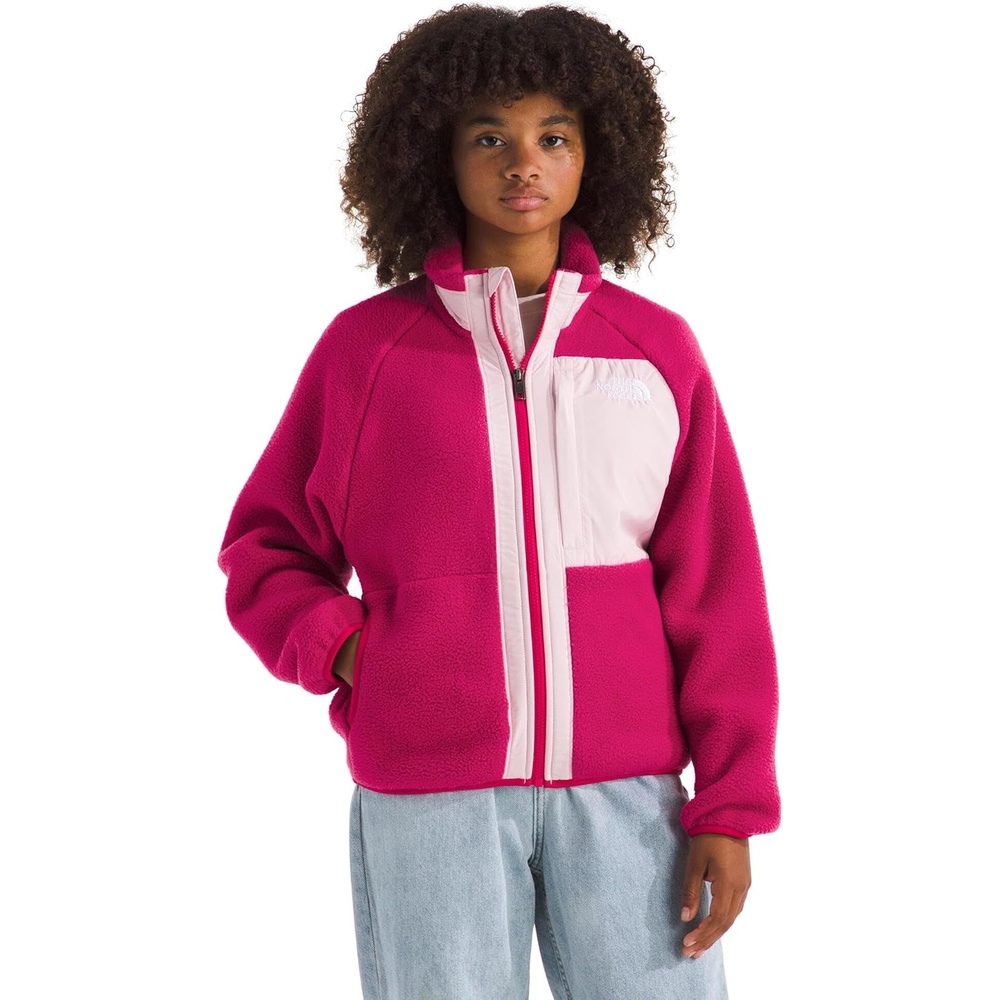 imageThe North Face girls Yumiori Full Zip Jacket Little KidBig KidLali GuranPale Blossom