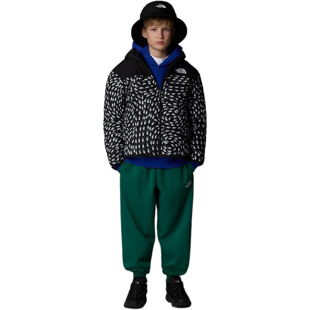 imageThe North Face unisexbaby Reversible Shasta Full Zip Hooded JacketTnf Black Vector Field Print