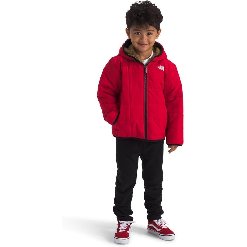 imageThe North Face unisexbaby Reversible Shasta Full Zip Hooded JacketTnf Red