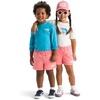 Coral Crush Logo Weather Topo Phantom Print