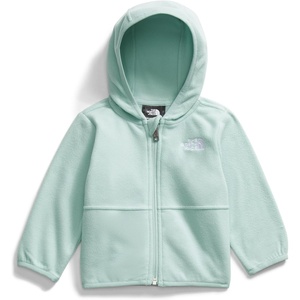 THE NORTH FACE Baby Campshire One-piece | Cozy Fleece Winter Onesie, With Mittens, Booties & Attached Bear Ear Hood(Muted Pine)