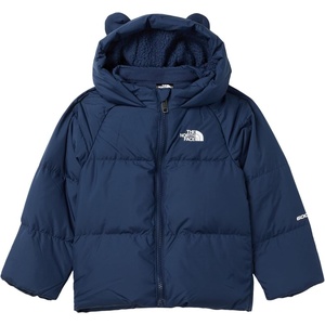 THE NORTH FACE Baby North Down Fleece-Lined Jacket | Water Repellent, Waterfowl Down Insulation, Attached Hood With Ears(Summit Navy/Summit Navy)