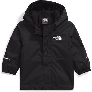 THE NORTH FACE Baby Warm Antora Rain Jacket | Windproof & Waterproof Rain Coat, Adjustable 3-piece Hood(Tnf Black-npf)