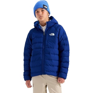 THE NORTH FACE Boys Reversible Perrito Hooded Jacket | Waterproof Winter Puffer Coat, Lightweight Outerwear for Travel(Bold Blue)