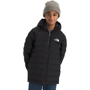 THE NORTH FACE Boys Reversible Perrito Hooded Jacket | Waterproof Winter Puffer Coat, Lightweight Outerwear for Travel(Tnf Black)