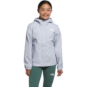 THE NORTH FACE Girls’ Antora Rain Jacket | Waterproof, Breathable, 3-piece Hood, Secure Zip Hand Pocket(Dusty Periwinkle)