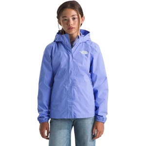 THE NORTH FACE Girls’ Antora Rain Jacket | Waterproof, Breathable, 3-piece Hood, Secure Zip Hand Pocket(Periwinkle Glow)