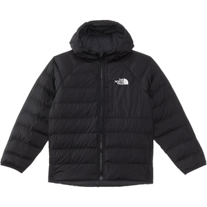 THE NORTH FACE Girls’ Reversible Perrito Hooded Jacket – Lightweight & Water Resistant Winter Coat, Synthetic Insulation(Tnf Black)