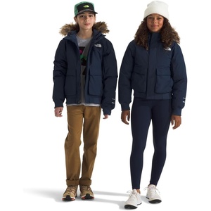THE NORTH FACE Kids’ McMurdo Hooded Jacket | Waterproof, Waterfowl Down Insulation, Relaxed Fit(Summit Navy)