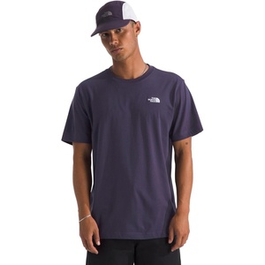 THE NORTH FACE Men’s Evolution Simple Dome Short-sleeve Tee (Standard & Big Size) | Cotton Shirt With the Classic Logo(Endless Dusk)