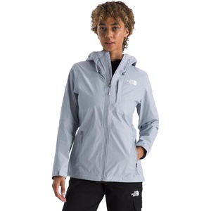 THE NORTH FACE Women’s Alta Vista Rain Jacket | 3 Piece Hood With Adjustable Cinch-cord, Waterproof, Breathable(Blue Flax)