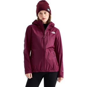 THE NORTH FACE Women’s Alta Vista Rain Jacket | 3 Piece Hood With Adjustable Cinch-cord, Waterproof, Breathable(Burgundy Crush)