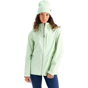 THE NORTH FACE Women’s Alta Vista Rain Jacket | 3 Piece Hood With Adjustable Cinch-cord, Waterproof, Breathable(Calcified Lime)