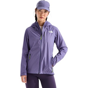 THE NORTH FACE Women’s Alta Vista Rain Jacket | 3 Piece Hood With Adjustable Cinch-cord, Waterproof, Breathable(Grounded Plum)
