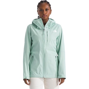THE NORTH FACE Women’s Alta Vista Rain Jacket | 3 Piece Hood With Adjustable Cinch-cord, Waterproof, Breathable(Opal Frost)