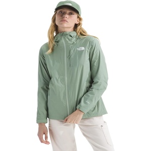 THE NORTH FACE Women’s Alta Vista Rain Jacket | 3 Piece Hood With Adjustable Cinch-cord, Waterproof, Breathable(Slate Moss)