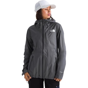 THE NORTH FACE Women’s Alta Vista Rain Jacket | 3 Piece Hood With Adjustable Cinch-cord, Waterproof, Breathable(Smoked Pearl)