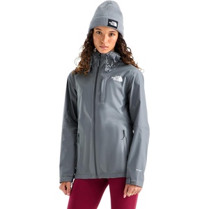THE NORTH FACE Women’s Alta Vista Rain Jacket | 3 Piece Hood With Adjustable Cinch-cord, Waterproof, Breathable(Smoked Pearl/Nl)