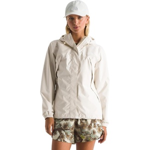 THE NORTH FACE Womens Antora Waterproof Breathable Rain Coat(White Dune)