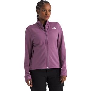 THE NORTH FACE Women’s Cedar Trail Grid Fleece Jacket | Zip Pockets & Reinforced Binding on the Collar, Cuffs & Hem(Chroma Purple)