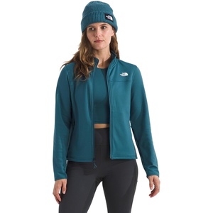 THE NORTH FACE Women’s Cedar Trail Grid Fleece Jacket | Zip Pockets & Reinforced Binding on the Collar, Cuffs & Hem(Space)