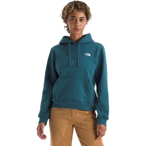 THE NORTH FACE Women’s Evolution Simple Dome Hoodie | 2 Piece Hood With Adjustable Drawcord, Kangaroo Pocket(Space)