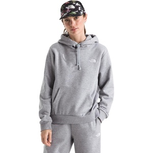 THE NORTH FACE Women’s Evolution Simple Dome Hoodie | 2 Piece Hood With Adjustable Drawcord, Kangaroo Pocket(Tnf Pale Grey Heather)