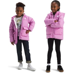 THE NORTH FACE unisex-baby North Down Fleece-lined Parka(Dragonfruit)