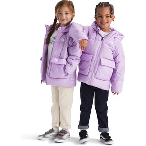 THE NORTH FACE unisex-baby North Down Fleece-lined Parka(Lite Lilac)