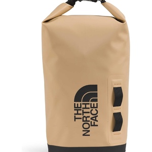 The North Face Base Camp Dry Bag – Roll-Top Waterproof Stuff Sack, Ideal for Camping Gear & Kayak Accessories, Khaki Stone/TNF Black, 12 Liters(Khaki Stone/Tnf Black)