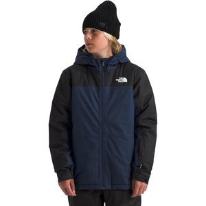 The North Face Boys Freedom Insulated Jacket | Winter Coat, Water Repellent, Helmet Compatible Hood & Hand Pockets(Summit Navy)