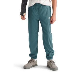 The North Face Boys’ On The Trail Pant – Moisture Wicking, Water Repellent, Elastic Waistband with Drawcord, Zip Back Pocket(Stormy Blue)