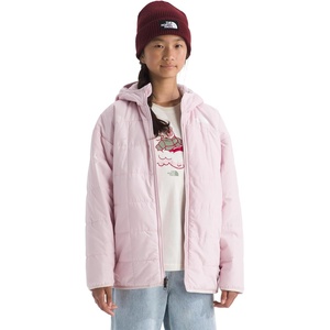 The North Face Girls’ Reversible Shasta Short Parka(Pale Blossom)