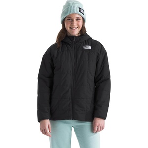 The North Face Girls’ Reversible Shasta Short Parka(Tnf Black)