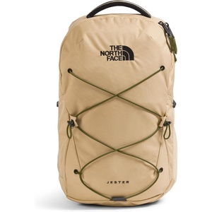 The North Face Jester Everyday Laptop Backpack – Commuter Daypack, Water Repellent, Laptop Sleeve, Khaki Stone/Forest Olive, One Size(Khaki Stone/Forest Olive)
