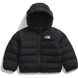 The North Face Kids Reversible Perrito Insulated Hooded Jacket | 2 in 1 Winter Coat for Boys & Girls, Water Repellent(Tnf Black)