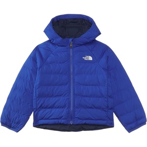 The North Face Kids Reversible Perrito Insulated Hooded Jacket | 2 in 1 Winter Coat for Boys & Girls, Water Repellent(Tnf Blue)