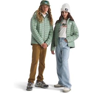 The North Face Kids’ Thermoball Hooded Jacket(Slate Moss)