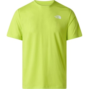 The North Face Men’s 24/7 Short-Sleeve Tee – Lightweight Athletic Shirt with Flashdry Technology & Heat Transfer Logo(Fizz Lime)