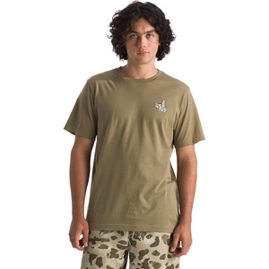 The North Face Men’s Keep Climbin’ Short-Sleeve Tee – Casual Stylish Graphic T-Shirt, Regular Fit, Soft Cotton Fabric(Cedar)