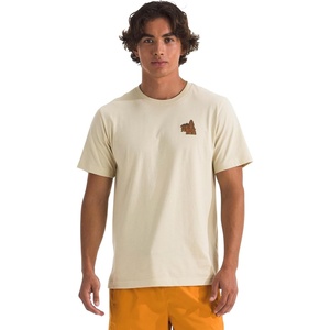 The North Face Men’s Keep Climbin’ Short-Sleeve Tee – Casual Stylish Graphic T-Shirt, Regular Fit, Soft Cotton Fabric(Desert Stone)