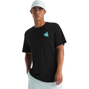 The North Face Men’s Keep Climbin’ Short-Sleeve Tee – Casual Stylish Graphic T-Shirt, Regular Fit, Soft Cotton Fabric(Tnf Black)